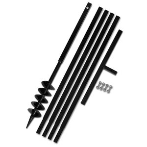 Jordbor med H&aring;ndtak 100 mm med Forlengelsesr&oslash;r