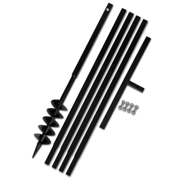 Jordbor med H&aring;ndtak 100 mm med Forlengelsesr&oslash;r