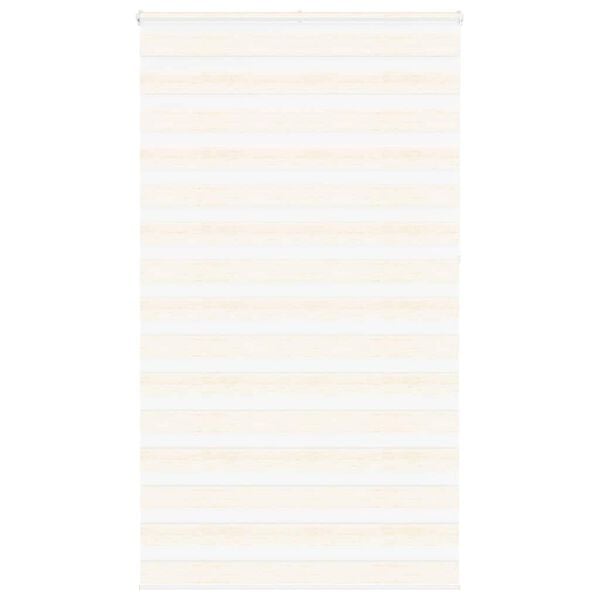 vidaXL Sebragardin marmor beige stoff bredde 115,9 cm polyester