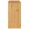 vidaXL Konsollbord med skuff Drammen Eik 89,5 x 37 x 73 cm Heltre furu
