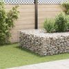 vidaXL Gabion høybed kubeformet ståltråd 60x60x60 cm