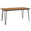 vidaXL Hagebord med h&aring;rn&aring;lsben 160x80x75 cm heltre akasie