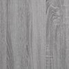 vidaXL Skobenk grå sonoma 103x30x55 cm konstruert tre
