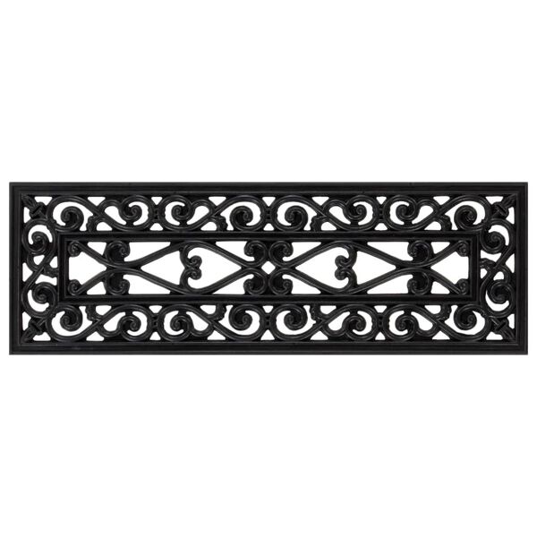 vidaXL Trappetrinn 5 stk 25x75 cm gummi