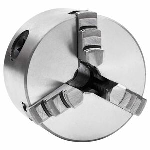 vidaXL Selvsentrerende chuck til dreiebenk 3 bakker 80 mm st&aring;l