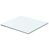 vidaXL Hyllepanel klart glass 40x30 cm