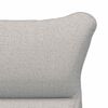 vidaXL lenestol Sky Grey 69 x 74 x 93 cm Sherpa-stoff