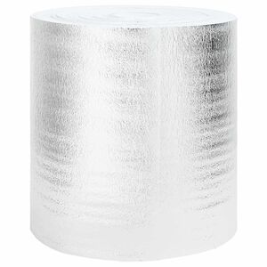 vidaXL Varmereflektor for radiator s&oslash;lv 5 x 0,5 m Polyethylen