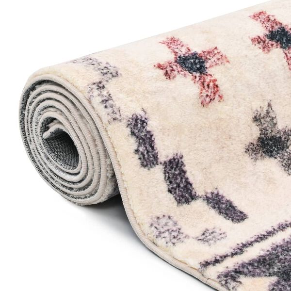 vidaXL Teppe print flerfarget 80x150 cm polyester