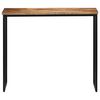 vidaXL Konsollbord gjenvunnet heltre teak 90x30x76 cm