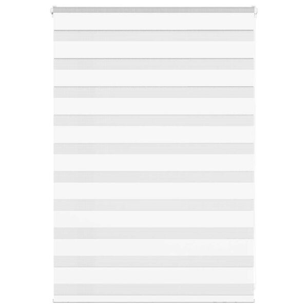 vidaXL Sebragardin hvit 110x100 cm stoff bredde 105,9 cm polyester