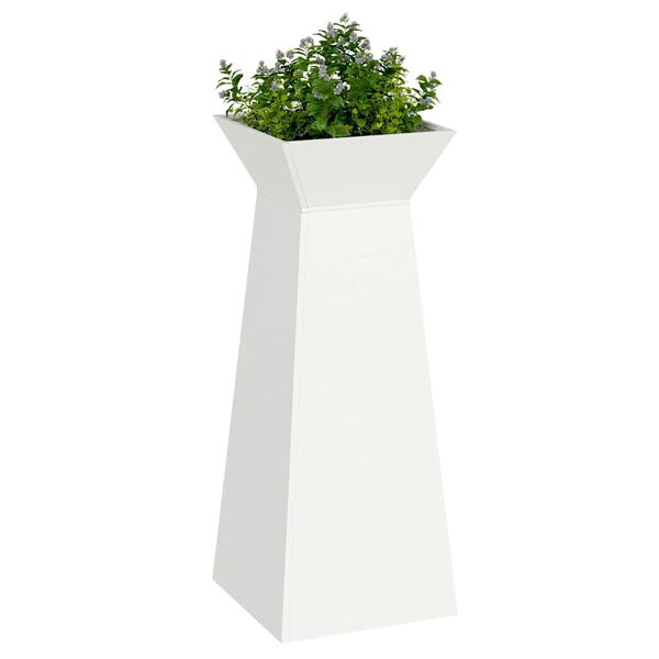 vidaXL S&oslash;yleplanter Hvit 40 x 40 x 100 cm