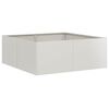 vidaXL Plantekasse 80x80x30 cm rustfritt st&aring;l