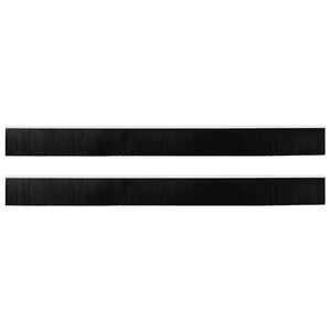 vidaXL Selvh&auml;ftende d&oslash;rb&oslash;rstetninger 2 pcs Hvit 100 cm