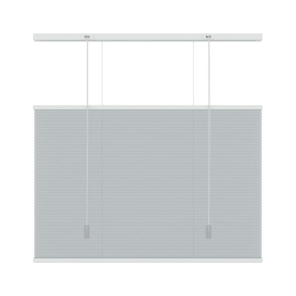 Decosol Rullegardin bikakem&oslash;nster gjennomskinnelig lysegr&aring; 100x180 cm