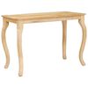 vidaXL Kaffebord Brun 110 x 55 x 77 cm Massiv mango tre