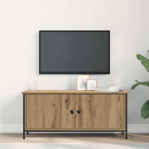 vidaXL TV-skap Artisan Eik 100 x 35 x 45 cm Konstruert tre