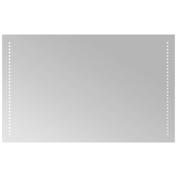 vidaXL Baderomsspeil med LED 80x50 cm