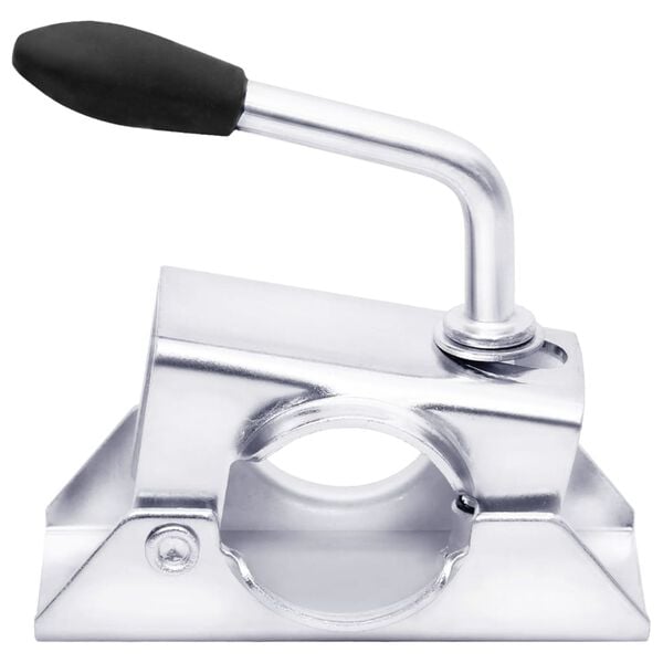 vidaXL Klemme til st&oslash;ttehjul 13,5x6,5x14 cm galvanisert st&aring;l