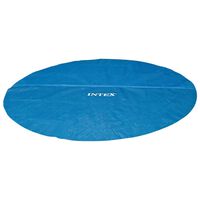 Intex Soltrekk til basseng blå 538 cm polyetylen