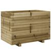 vidaXL Plantekasse 70x40x49,5 cm impregnert furu
