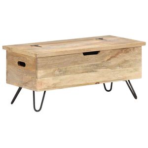 vidaXL Kiste 90x40x45 cm heltre mango