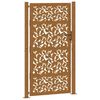vidaXL Hageport 100x200 cm v&aelig;rbestandig st&aring;lbladdesign