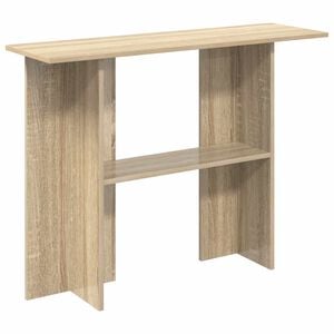 vidaXL Konsollbord Sonoma eik 100 x 30 x 75 cm Konstruert tre
