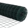 vidaXL Euro gjerde gr&oslash;nn 0,6 x 50 m PVC-belagt jern