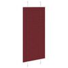 vidaXL Plisségardin Bordeaux Rød 55x150 cm Stoffbredde 54,4 cm