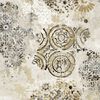 Zero Veggtapet Etnic Circles sand