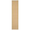 vidaXL Teppe naturlig sisal 66x300 cm