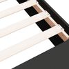 vidaXL Sengeramme svart 90x200 cm konstruert tre