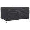 vidaXL M&oslash;belbeskyttelse Ensfarget Svart 172 x 113 x 73 cm 210D