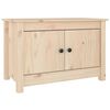 vidaXL Skoskap 70x38x45,5 cm heltre furu