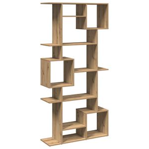 vidaXL Bokhylle artisan eik 92x29x188 cm konstruert tre