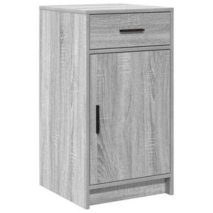 vidaXL Serviesskap Gr&aring; Sonoma 40 x 40,5 x 75 cm Konstruert tre