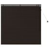 vidaXL Venetiansk persienne M&oslash;rk brun 125 x 130 cm 35 mm