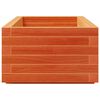vidaXL Plantekasse voksbrun 110x40x26,5 cm heltre furu