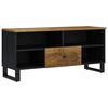 vidaXL TV-benk 100x33x46 cm heltre mango og konstruert tre