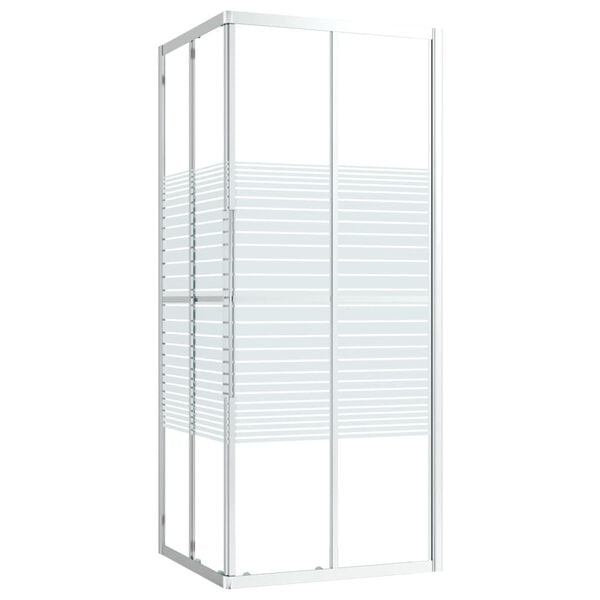 vidaXL Dusjkabinett ESG 80x70x180 cm