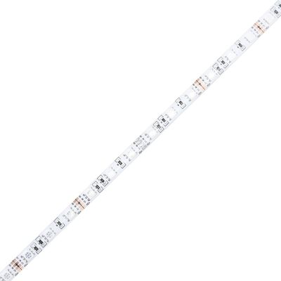 vidaXL Skjenk med LED-lys hvit 115,5x30x75 cm