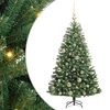 vidaXL Kunstig sammensatt juletre Gr&oslash;nn 120 cm PVC og metall