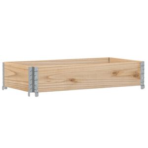 vidaXL Plantekasse 100x50 cm heltre furu