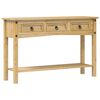 vidaXL Konsollbord &laquo;Corona&raquo; 114x34,5x73 cm heltre furu