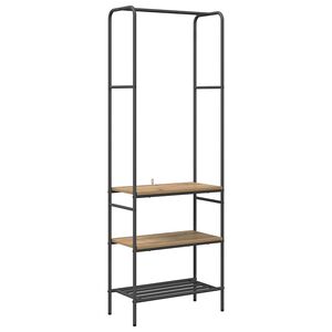 vidaXL Klesstativ Artisan Eik 60 x 30 x 171 cm Konstruert tre