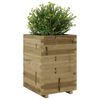 vidaXL Plantekasse 50x50x72,5 cm impregnert furu