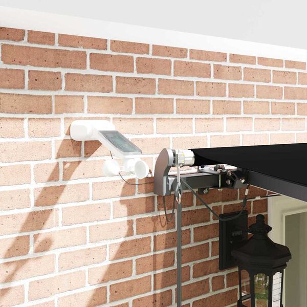 vidaXL Markiseduk med Svart 600 &times; 300 cm Polyester