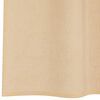 vidaXL Voilegardiner med hemper 2 stk sand 140x225 cm