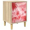 vidaXL Nattbordskap AACHEN Sonoma eik 36 x 33 x 50 cm Konstruert tre